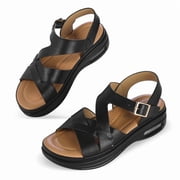 Womens Black Dress Sandals