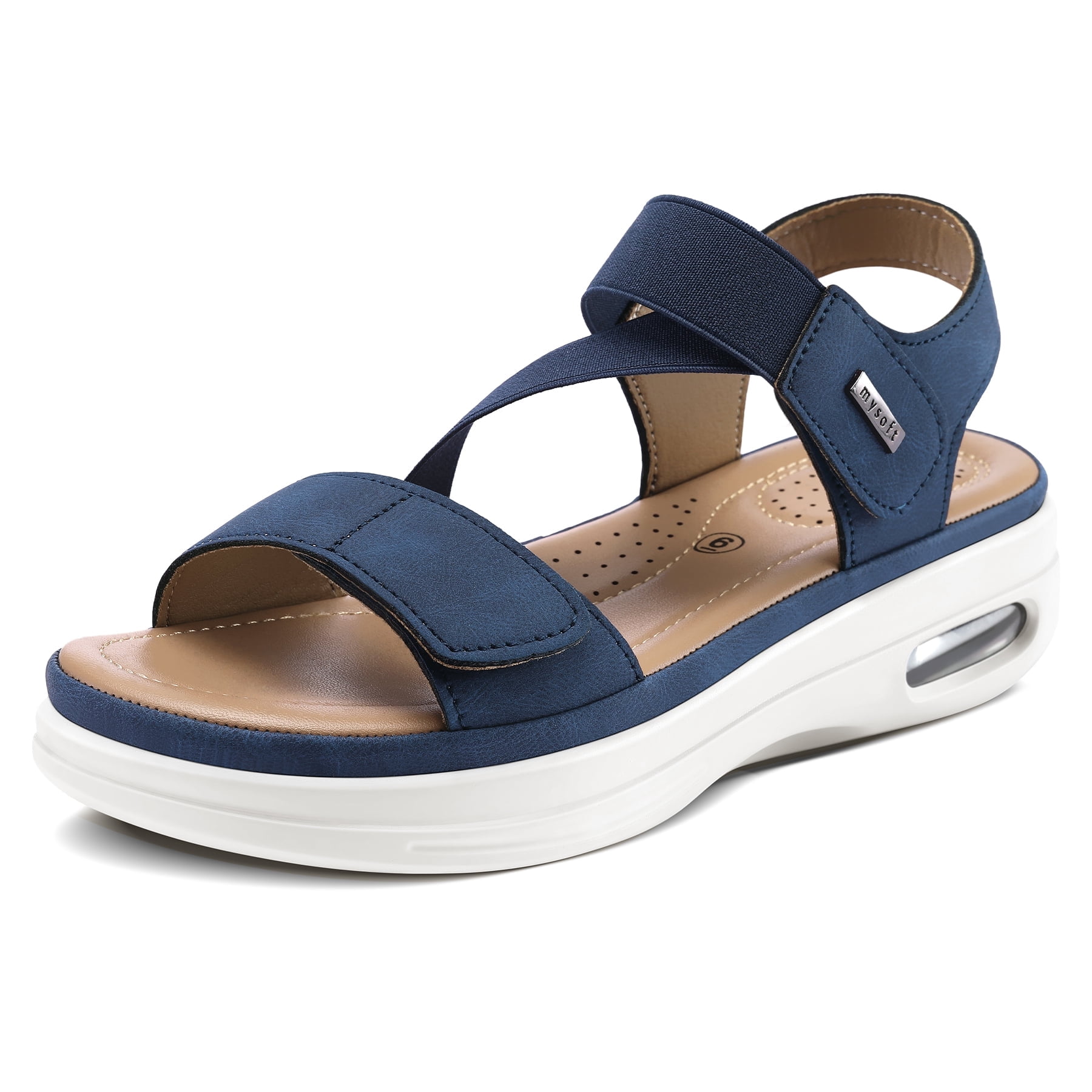 Cuddlesome Blue Pump Sandals