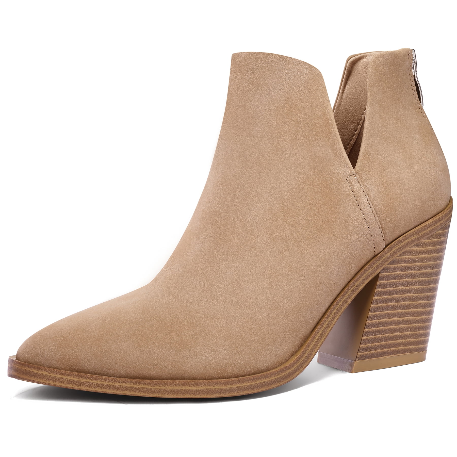 Light tan booties deals