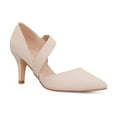 thumbnail image 1 of Pennysue Women's Nude Strappy Short Heels With Pointed Toes Size 11, 1 of 8