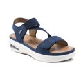 thumbnail image 1 of Pennysue Women's Wedge Ankle Strap Sandals Blue Air Platform Sandals With Cushion Support 7M, 1 of 1