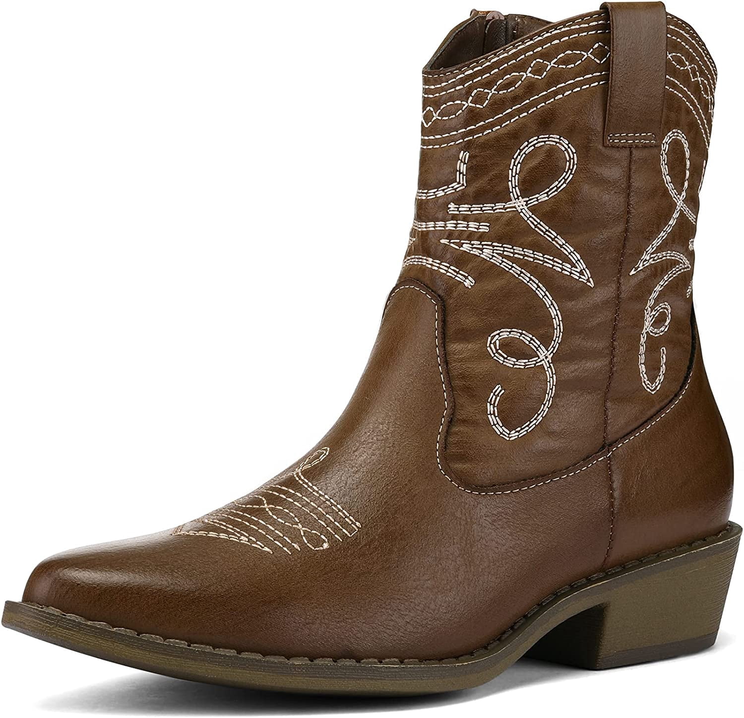 Amazon Essentials Womenu2019s Western Ankle Boots Light