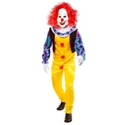 It 1990 Pennywise Costume for Adults by Rubies, Men's One Size