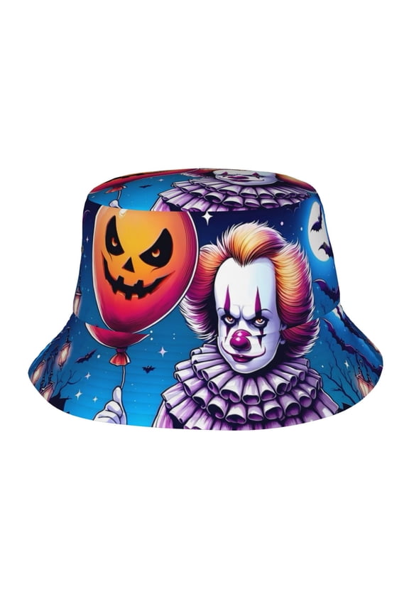 Pennywise Bucket Hat Beach Sun Hat For Women Men, Beach Caps Reversible Lightweight Outdoor Cap For Beach Travel Headwear