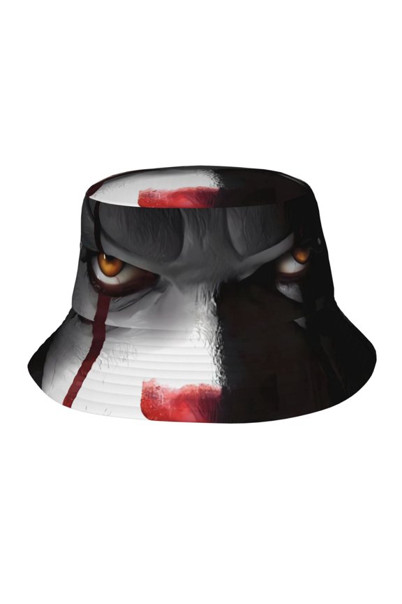 Pennywise Bucket Hat Beach Sun Hat For Women Men, Beach Caps Reversible Lightweight Outdoor Cap For Beach Travel Headwear