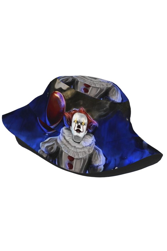 Pennywise Bucket Hat Beach Sun Hat For Women Men, Beach Caps Reversible Lightweight Outdoor Cap For Beach Travel Headwear