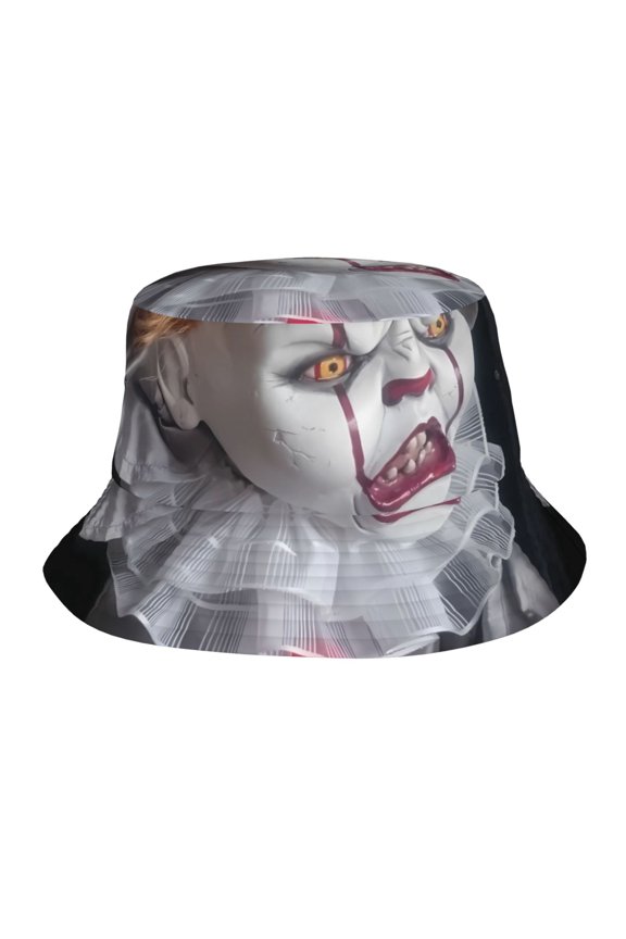 Pennywise Bucket Hat Beach Sun Hat For Women Men, Beach Caps Reversible Lightweight Outdoor Cap For Beach Travel Headwear
