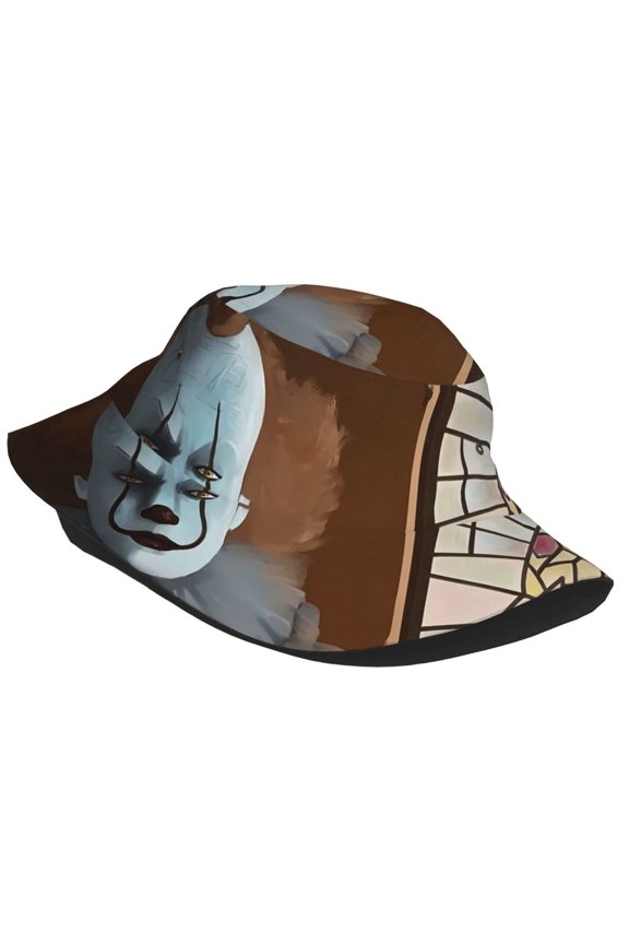 Pennywise Bucket Hat Beach Sun Hat For Women Men, Beach Caps Reversible Lightweight Outdoor Cap For Beach Travel Headwear