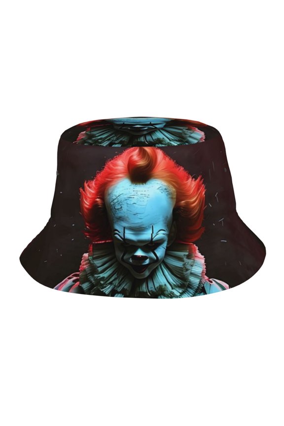 Pennywise Bucket Hat Beach Sun Hat For Women Men, Beach Caps Reversible Lightweight Outdoor Cap For Beach Travel Headwear