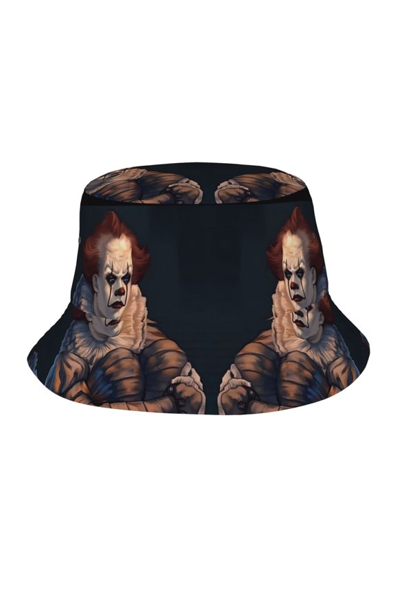 Pennywise Bucket Hat Beach Sun Hat For Women Men, Beach Caps Reversible Lightweight Outdoor Cap For Beach Travel Headwear