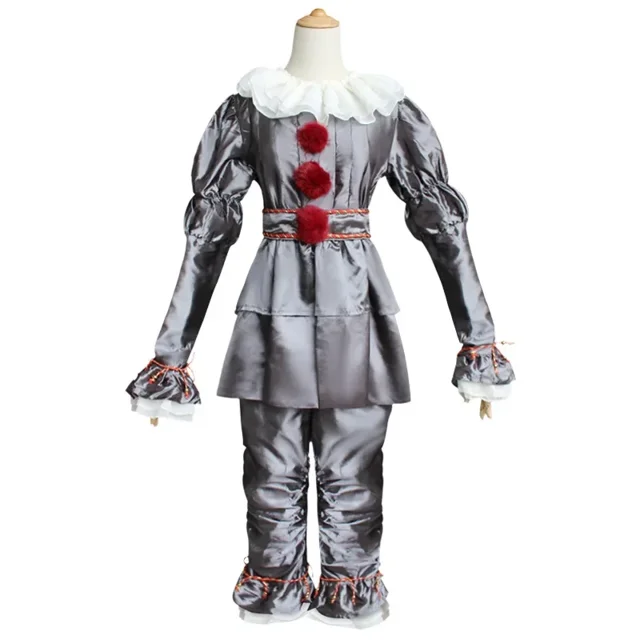 Pennywise Cosplay Stephen King Costume Anime Party Uniform Halloween