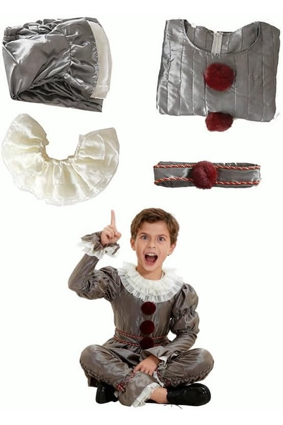 Pennywise Costume Clown  Costume