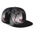 thumbnail image 1 of Pennywise Dancing Clown Flat Brim Bill Baseball Cap Adjustable Hat Hip Hop Caps for Dad Men Women, 1 of 9