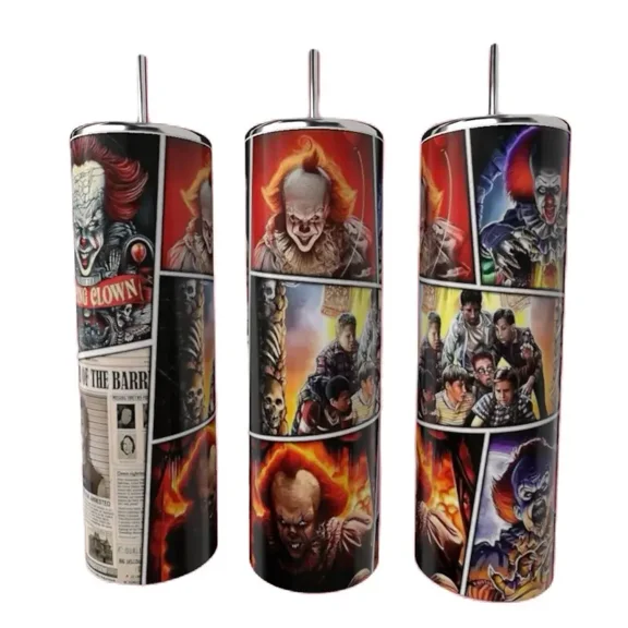Pennywise IT 20oz Stainless Steel Tumbler Drinkware Flasks