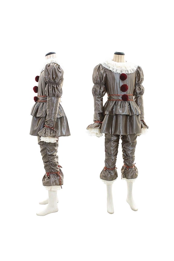 Pennywise IT Costume for Adult Men, XL