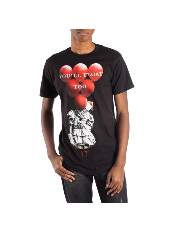 Pennywise It Men's & Big Men's You'll Float Graphic Tee Shirt, Sizes S-3XL