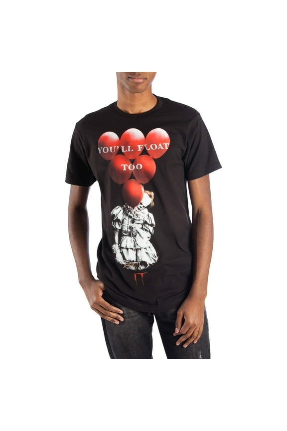 Pennywise It Men's & Big Men's You'll Float Graphic Tee Shirt, Sizes S-3XL