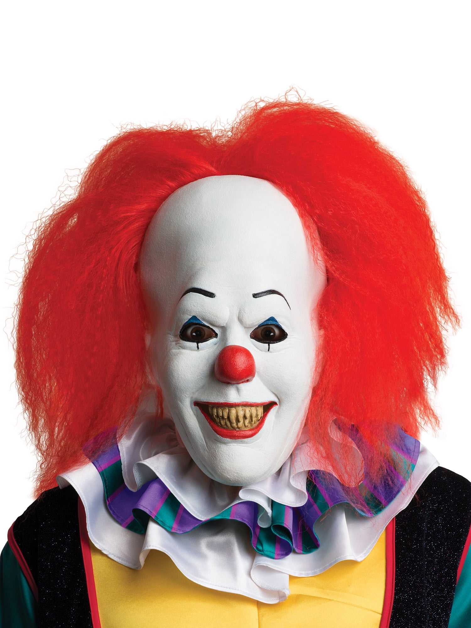 Pennywise Mask - iT Movie Clown - Walmart.com