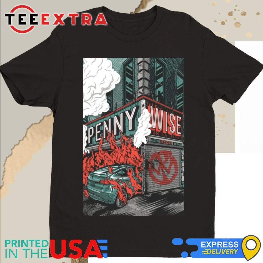 Pennywise Oct 02 2024 Mohawk Austin In Austin Show Shirt