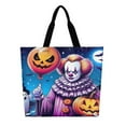 thumbnail image 1 of Pennywise Shoulder Shopping Bag Large Reusable Shopping Bags Portable Storage Handbag for Women Gift 40x40x16cm, 1 of 8