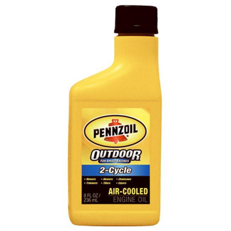 Pennzoil 4053 2 Cycle Oil For Air Cooled Engine - 8 oz. , Pack of