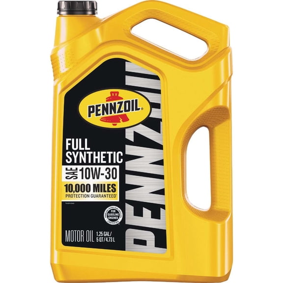 Pennzoil 5 Qt. 10W-30 Full Synthetic Oil 550058604 Pack of 3
