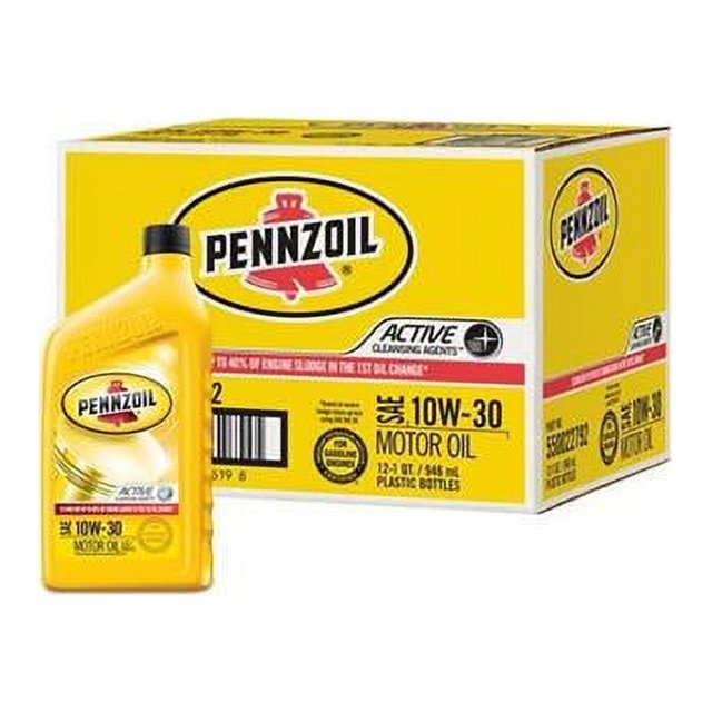 Pennzoil 550022792 1 qt. MultiViscosity SAE 10W30 Motor Oil