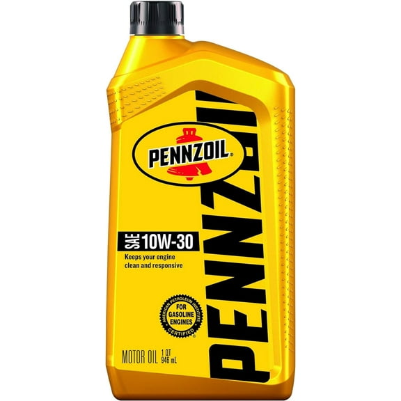 Pennzoil Conventional 10W-30 Motor Oil 1-Quart, Case of 6