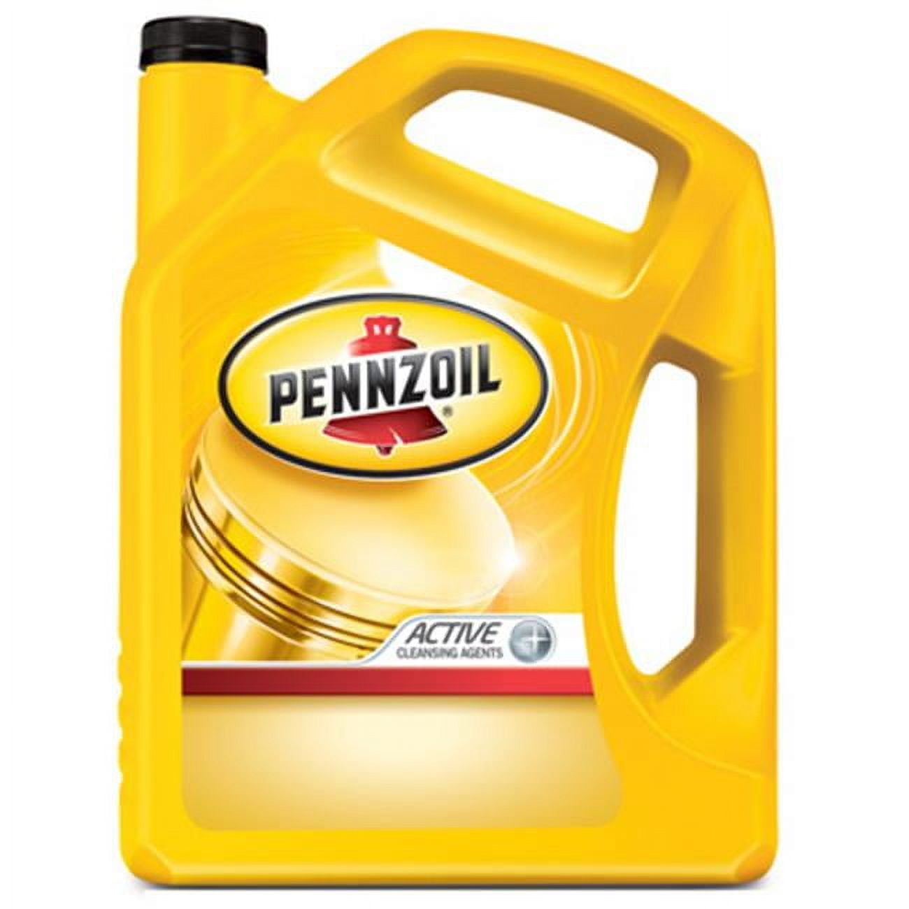 Pennzoil Conventional Active Cleansing Technology Motor Oil 10W-30, 5 qt
