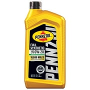 Pennzoil Full Synthetic 0W-20 Motor Oil, 1 Quart