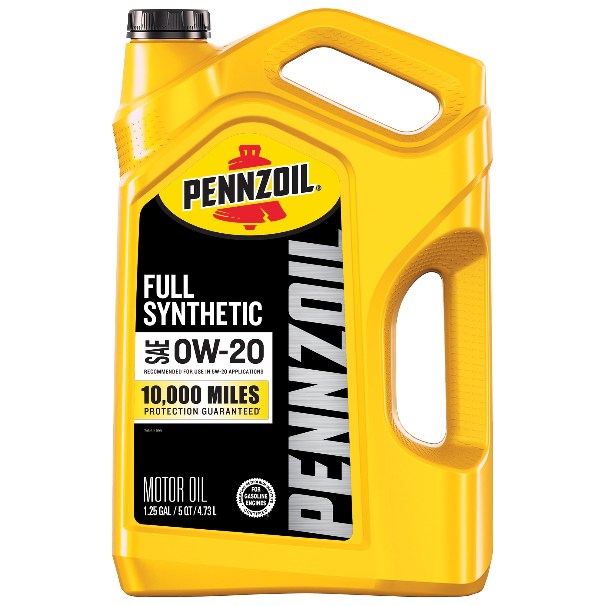 Pennzoil Full Synthetic 0W-20 Motor Oil, 5 Quart