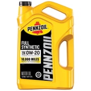 Pennzoil Full Synthetic 0W-20 Motor Oil, 5 Quart