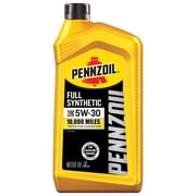Pennzoil Full Synthetic 5W-30 Motor Oil, 1 Quart