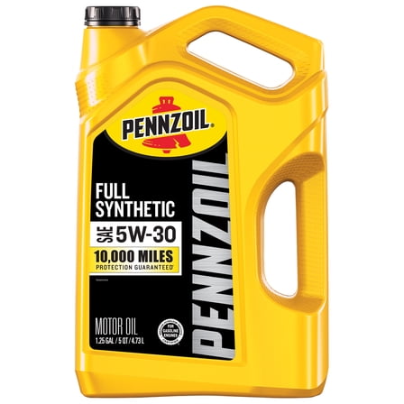Pennzoil Full Synthetic 5W-30 Motor Oil, 5 Quart