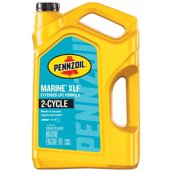 Pennzoil Marine XLF Extended Life Formula Engine Oil, 1 Gallon