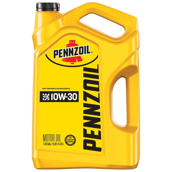 Pennzoil 10W-30 Motor Oil, 5 Quart