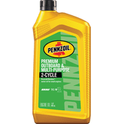 Pennzoil Outboard/Multi-Purpose 2-Cycle Motor Oil - Pack of 12   Standard Vehicle Use, OE Replacement
