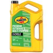 Pennzoil Outdoor Premium Outboard & Multi-Purpose 2-Cycle Engine Oil, 1 Gallon