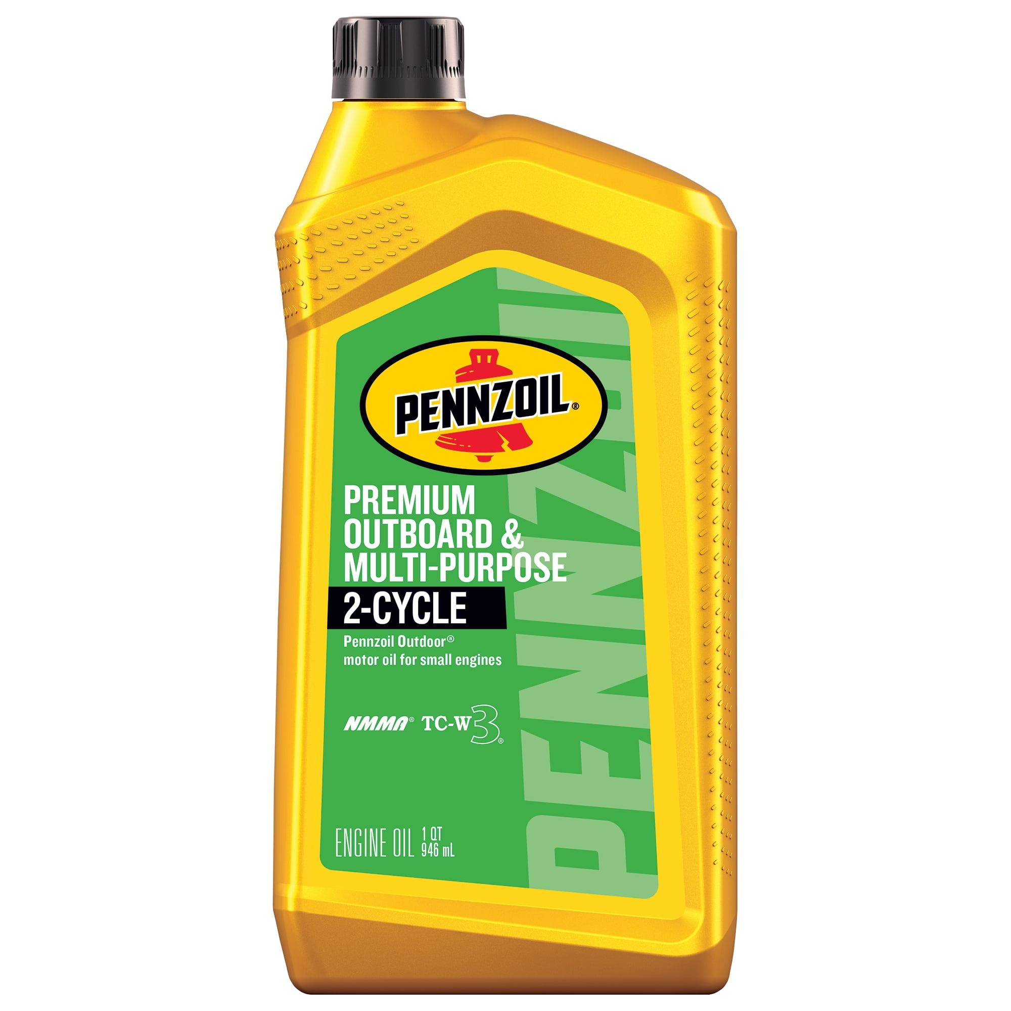 Pennzoil Outdoor Premium Outboard & Multi-Purpose 2-Cycle Engine Oil, 1 Quart