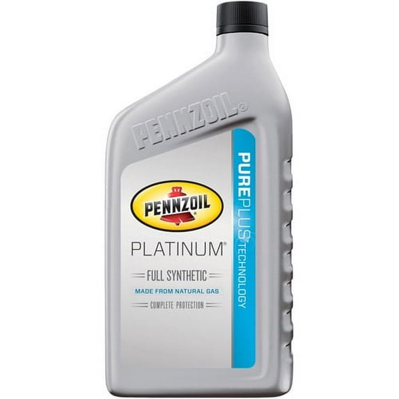 Pennzoil Platinum 0W20 Motor Oil, 1 qt-offer valid for in store oil change only