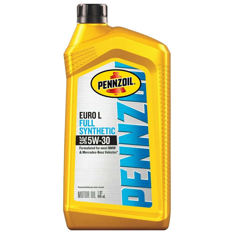 Pennzoil Platinum Euro L Full Synthetic 5W-30 Motor Oil, 1 Quart