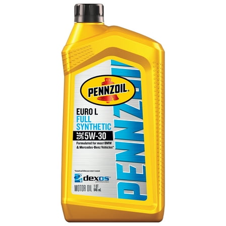 Pennzoil Platinum Euro L Full Synthetic 5W-30 Motor Oil, 1 Quart