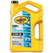 Pennzoil Platinum Euro L Full Synthetic 5W-30 Motor Oil, 5 Quart