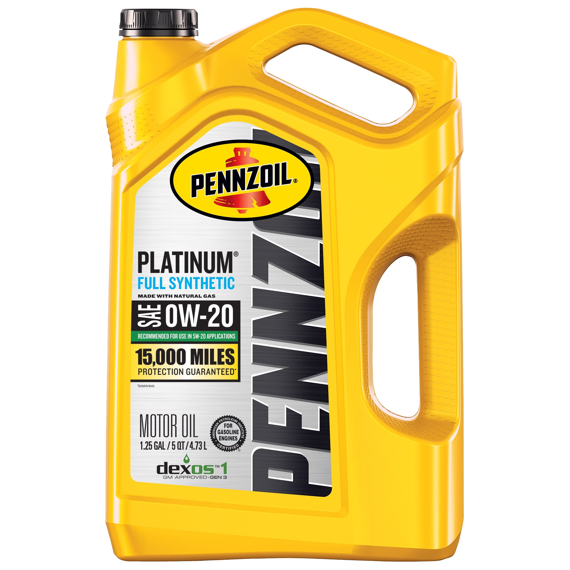 Pennzoil Platinum 5W-20 Full Synthetic Engine Automotive
