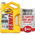 thumbnail image 1 of Pennzoil Platinum High Mileage 5w30 Motor Oil 5qt + Monster Energy 10PK Value Bundle, 1 of 3