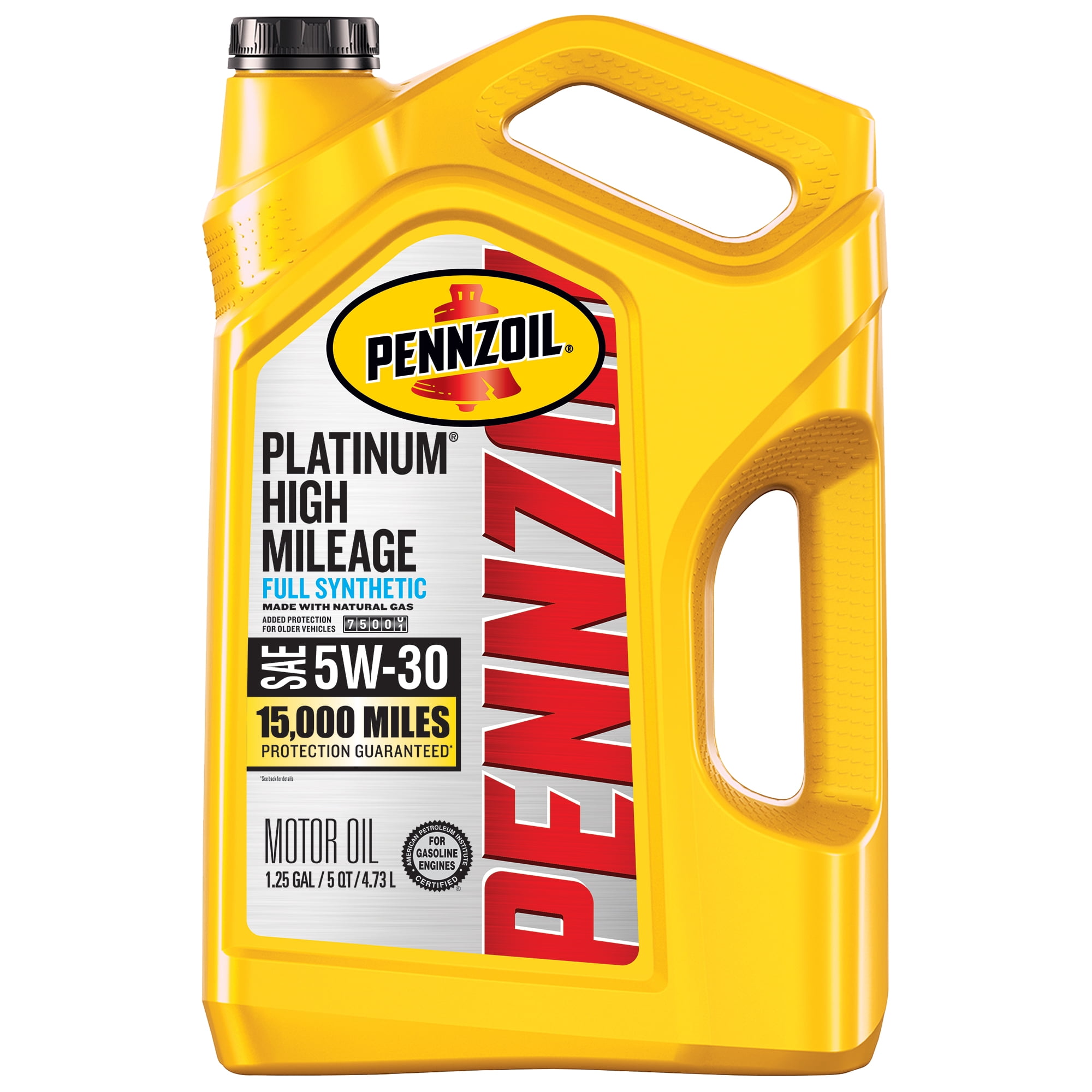 Pennzoil Platinum High Mileage Full Synthetic 5W-3