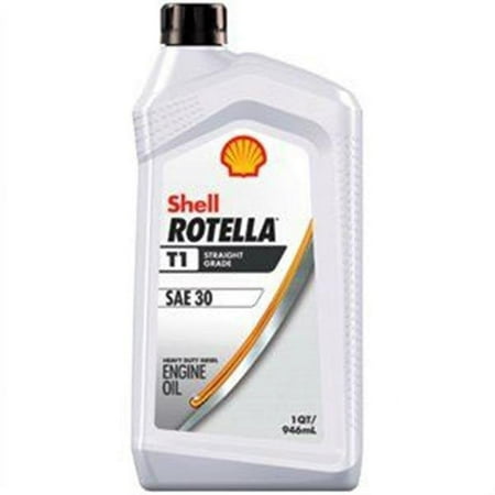 Pennzoil & Quaker State 1 qt. 30 watt Rotella T Motor Oil, Pack of 6