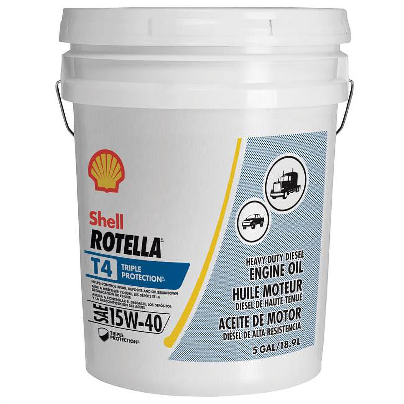 Pennzoil & Quaker State Rotel5 gal 15W40 Cj4 Oil 550045128