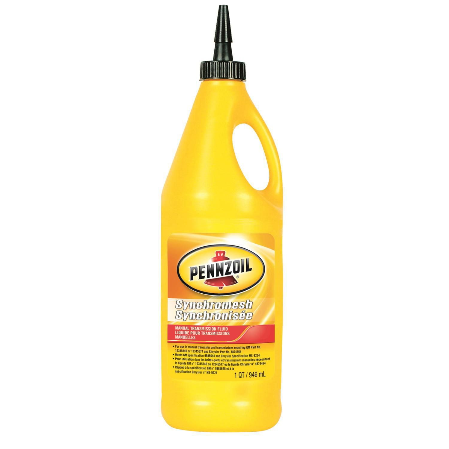 Pennzoil Synchromesh Manual Transmission Fluid, lowtemperature