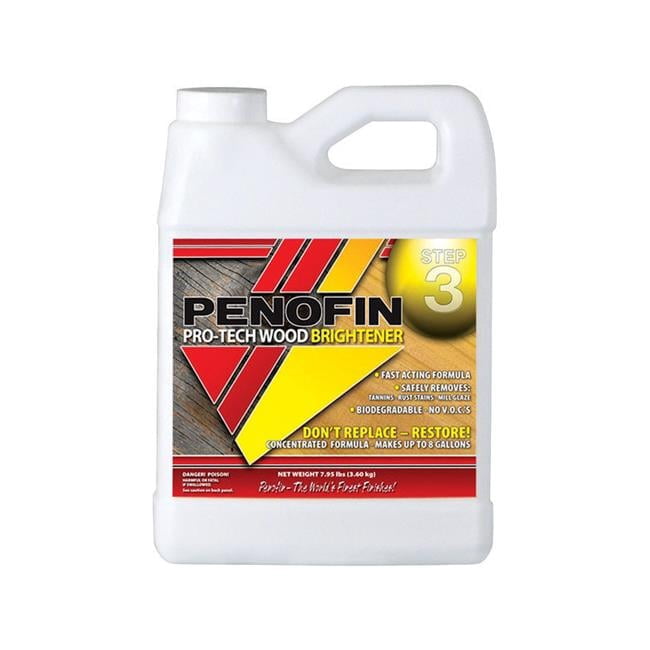 Penofin 1 qt Pro-Tech Brightner Wood Cleaner - Pack of 6 - Walmart.com